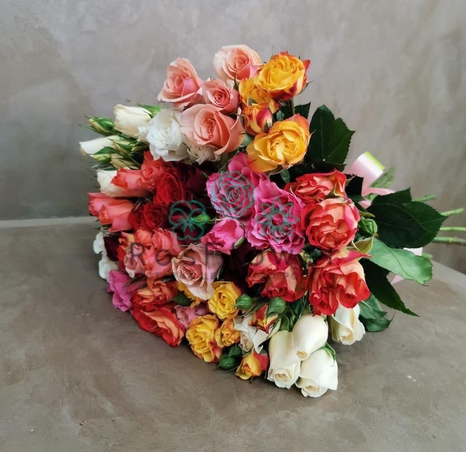 Букет цветов из: Розы в Волосово