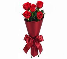 Букет 5 Красных роз Эдлесс Лав в Волосово
