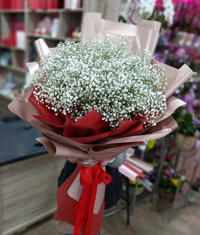 Букет цветов из: Гипсофила в Волосово