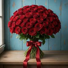 Букет Красные розы Блэк Меджик в Волосово