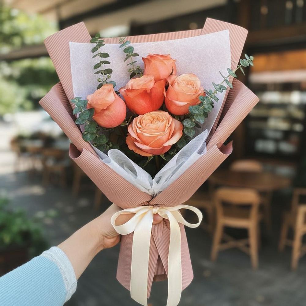 Букет цветов из: Розы в Волосово