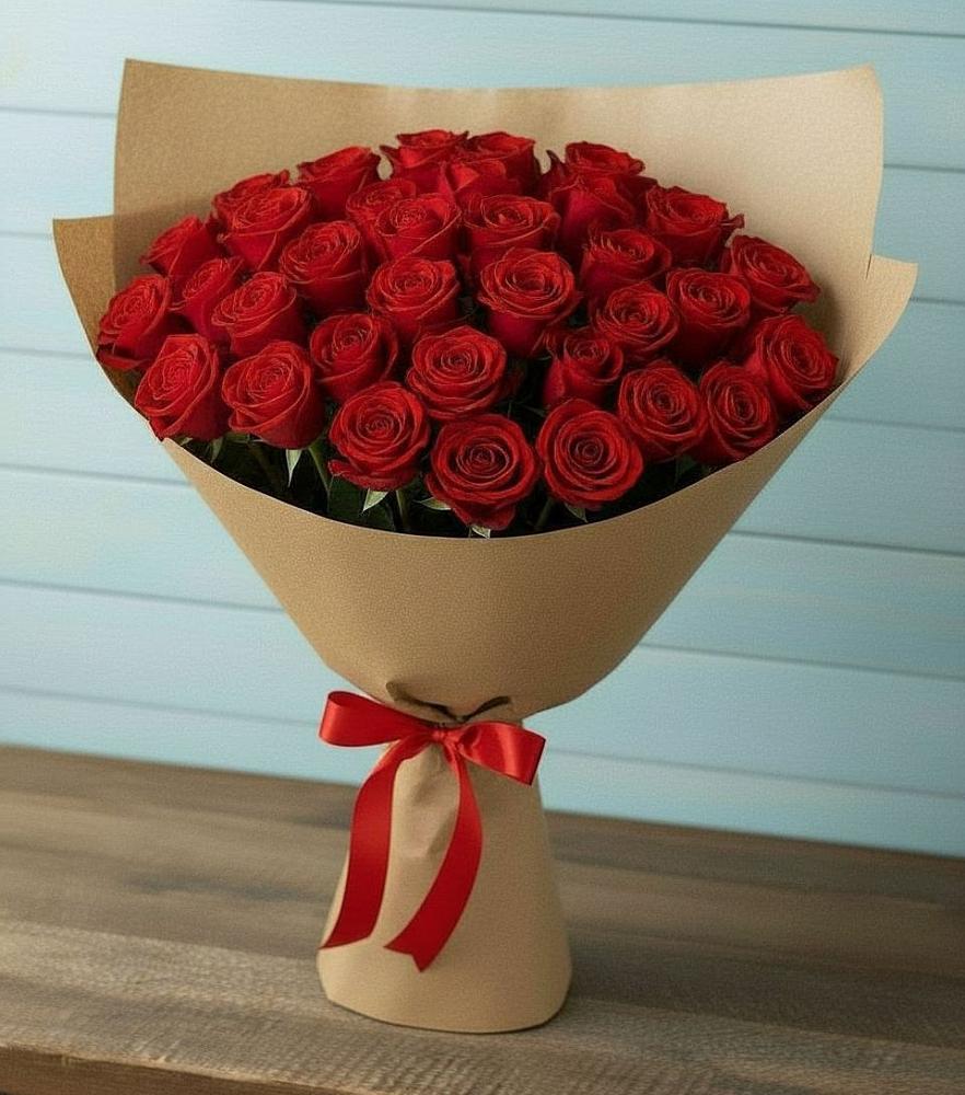 Букет Красные розы Милано в Волосово