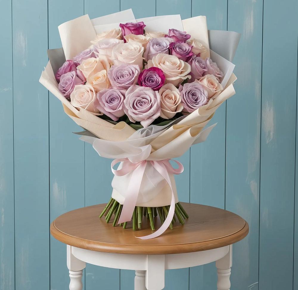 Букет цветов из: Розы в Волосово