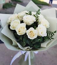 Букет Белые розы Проуд #REPLACE_PRED# Волосово