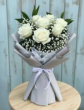 Букет цветов из:  Розы в Волосово