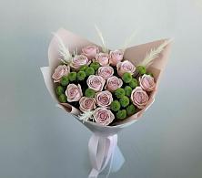 Букет цветов из:  Розы и Хризантемы в Волосово