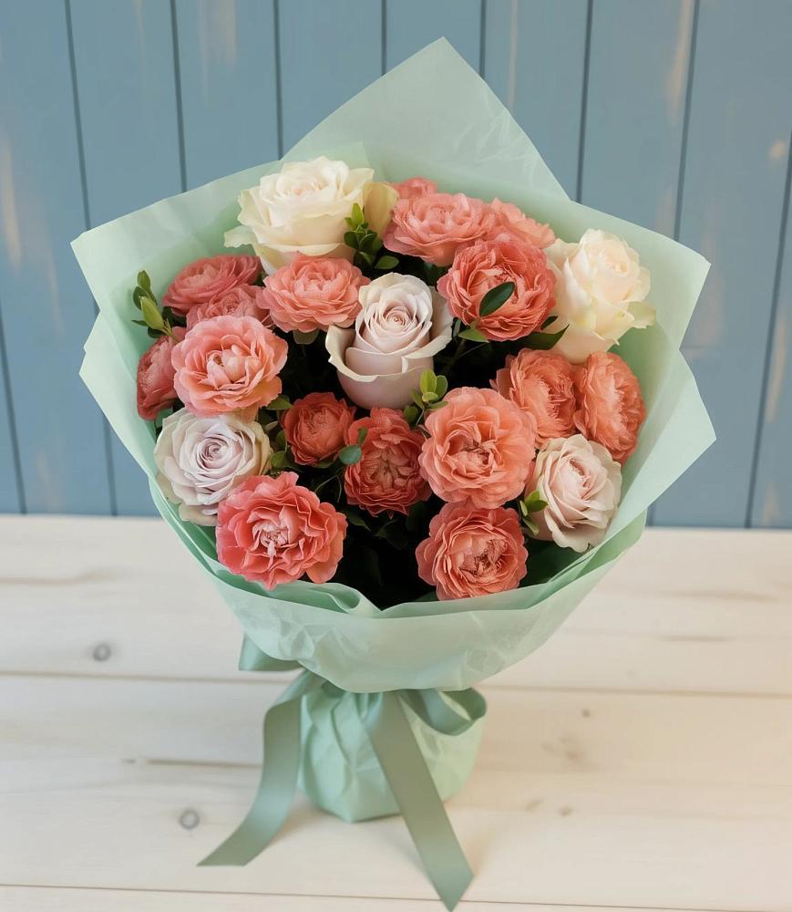 Букет цветов из: Розы в Волосово