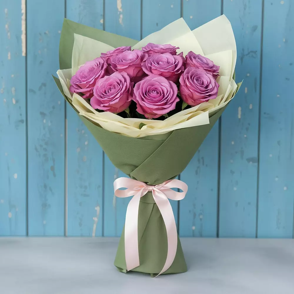 Букет Розы Фёрст Леди в Волосово