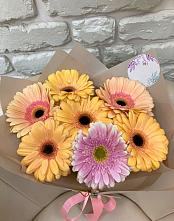 Букет цветов из:  Герберы #REPLACE_PRED# Волосово