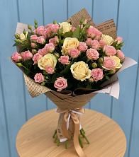 Букет цветов из:  Розы в Волосово