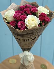 Букет цветов из:  Розы в Волосово