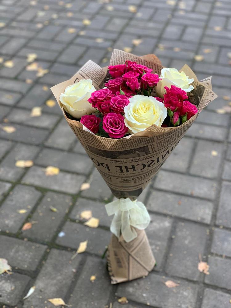 Букет цветов из: Розы в Волосово