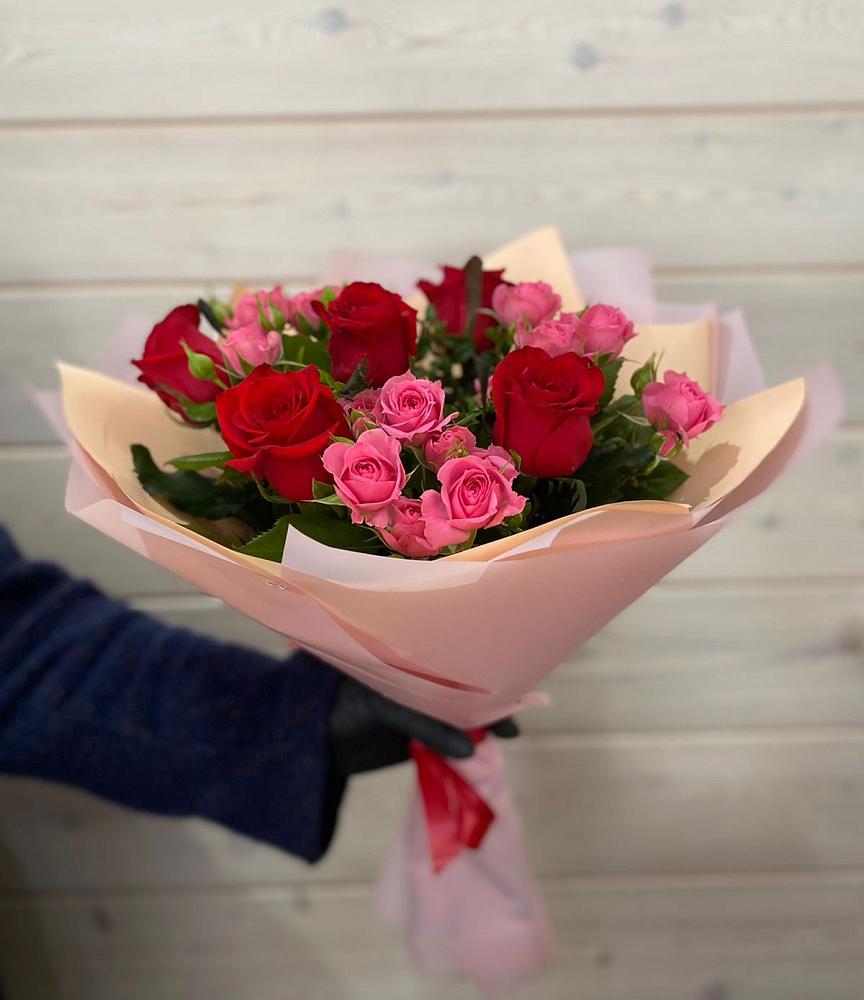 Букет цветов из: Розы в Волосово