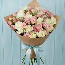Букет цветов из:  Розы в Волосово